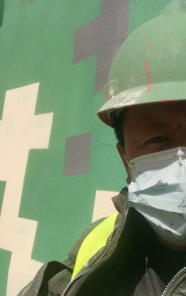 中山迷彩漆未完全固化；